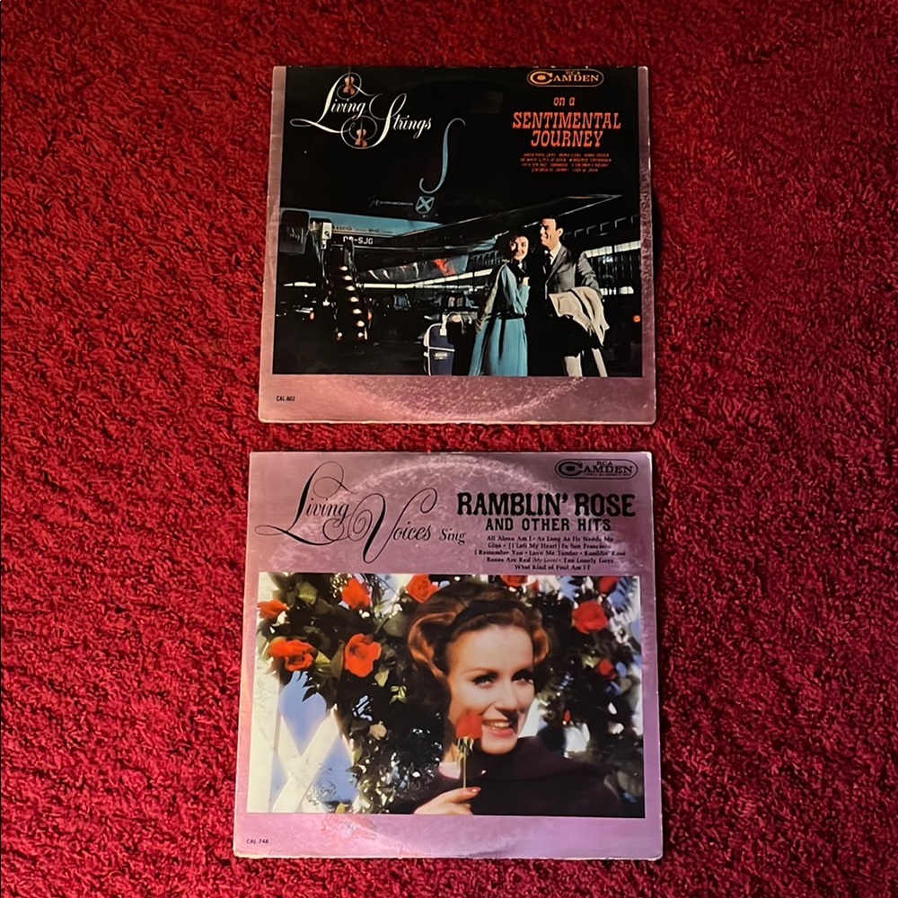 Living Strings and Living Voices Vinyl Records